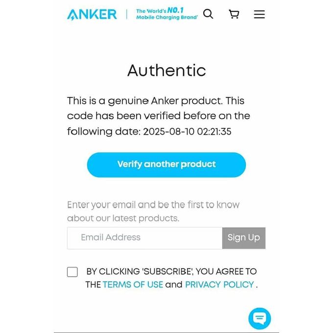 Anker Chargeur 30W USB